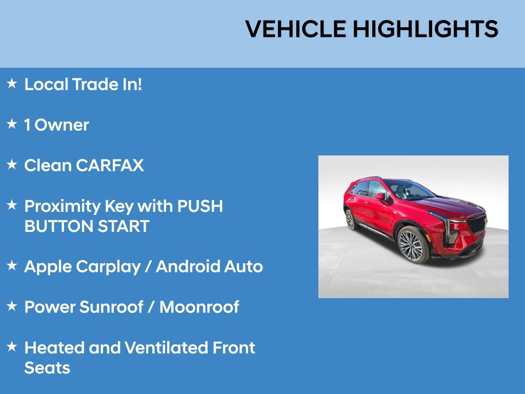 Used 2024 Cadillac XT4 Sport AWD/4WD image 2