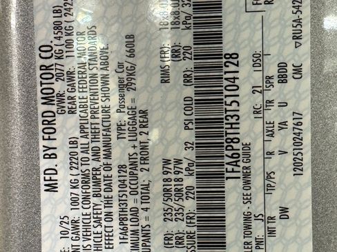 New 2026 Ford Mustang Coupe image 20