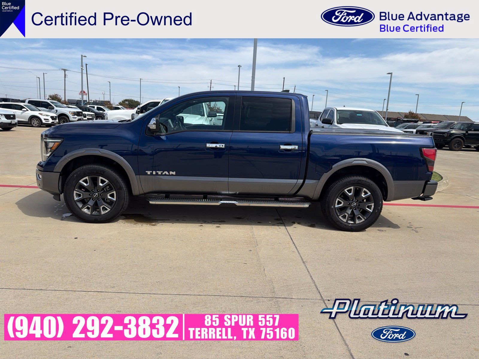 Used 2023 Nissan Titan Platinum Reserve w/ Moonroof Package AWD/4WD image 6
