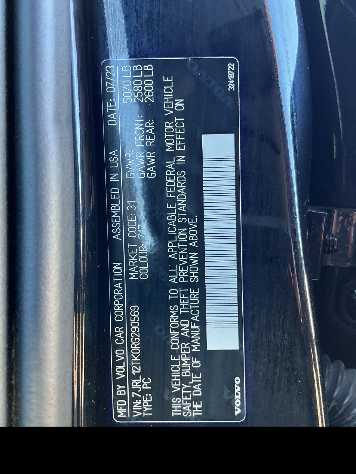 Certified 2024 Volvo S60 B5 Core w/ Climate Package AWD/4WD image 30