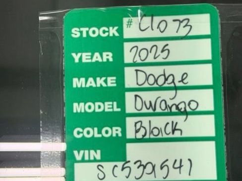 Used 2025 Dodge Durango R/T w/ Blacktop Package AWD/4WD image 32