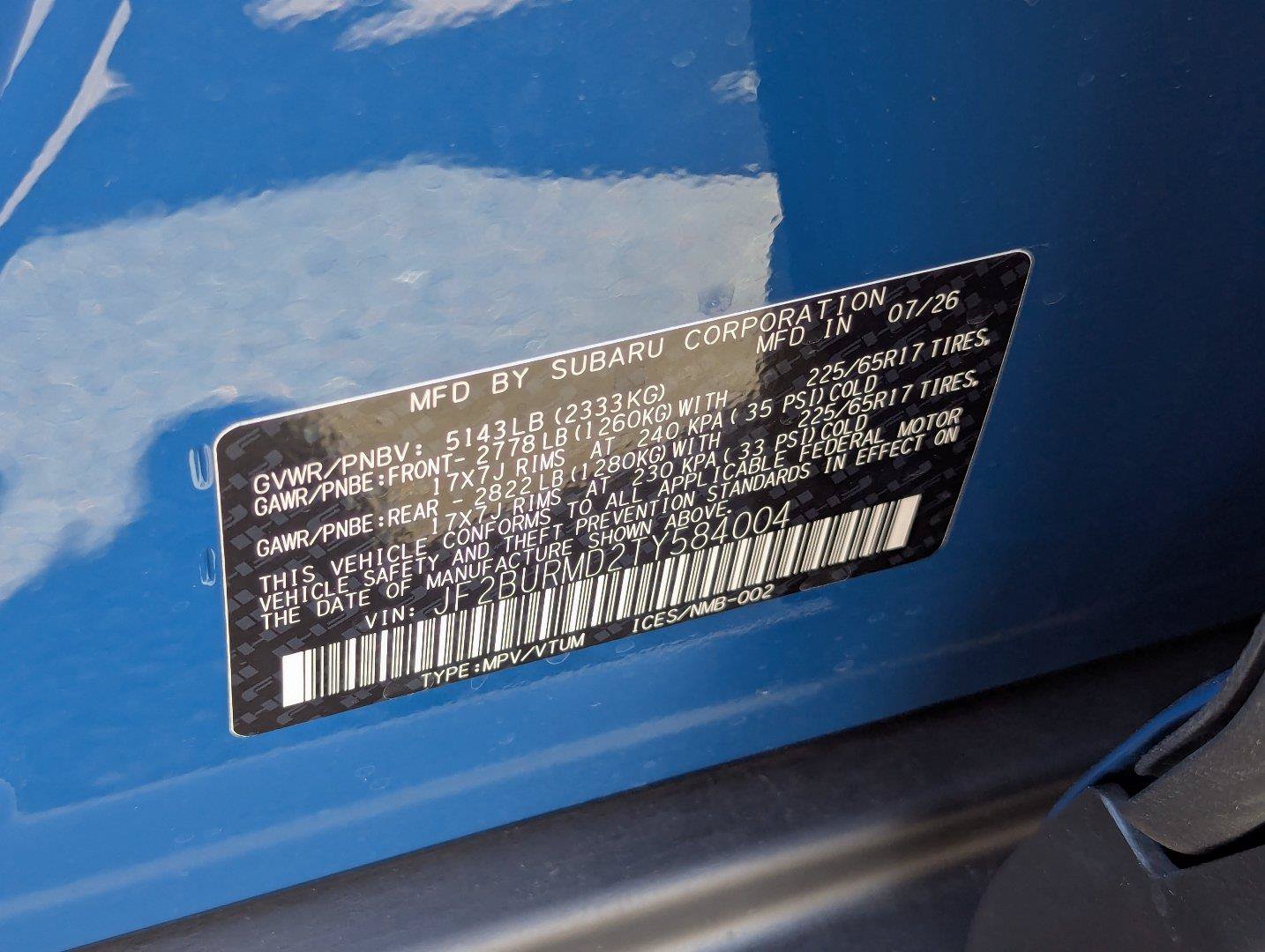 New 2026 Subaru Outback Wilderness AWD/4WD image 44