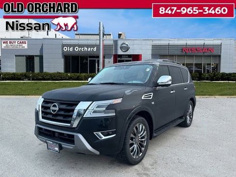 Used 2021 Nissan Armada Platinum image 2
