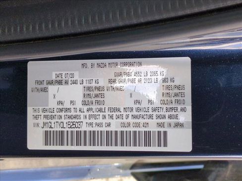 Used 2020 MAZDA MAZDA6 Grand Touring image 15