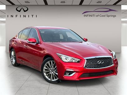 Certified 2022 INFINITI Q50 Luxe w/ Cargo Package