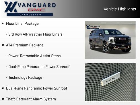 New 2026 GMC Yukon XL AT4 w/ AT4 Premium Package image 15