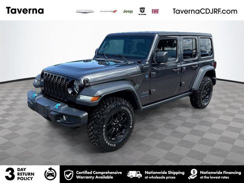 Used 2023 Jeep Wrangler Unlimited w/ Cold Weather Group AWD/4WD image 1