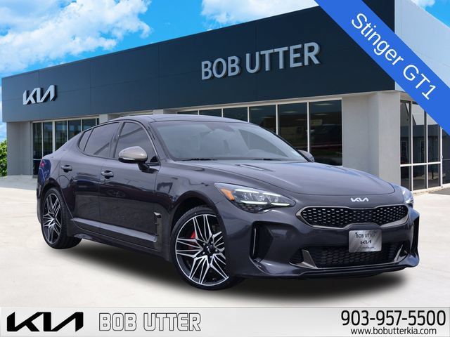 Used 2022 Kia Stinger GT1 w/ Red Interior Color Package RWD image 1