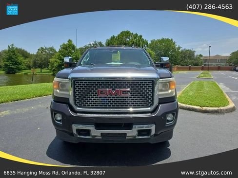 Used 2015 GMC Sierra 3500 Denali w/ Duramax Plus Package AWD/4WD image 8