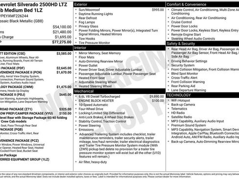 Used 2021 Chevrolet Silverado 2500 LTZ w/ Carhartt Edition AWD/4WD image 8
