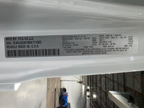 Used 2021 Jeep Wrangler Unlimited Sport image 38