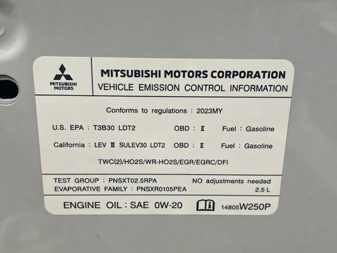 Used 2023 Mitsubishi Outlander SE FWD image 22