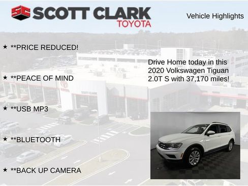 Used 2020 Volkswagen Tiguan S image 8