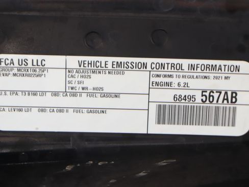 Used 2021 RAM 1500 TRX w/ TRX Level 2 Equipment Group AWD/4WD image 14