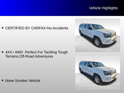 Used 2010 Toyota Tacoma 4x4 Double Cab V6 image 4