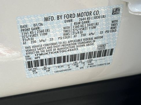 New 2026 Ford Explorer ST-Line w/ ST-Line Street Pack RWD image 29