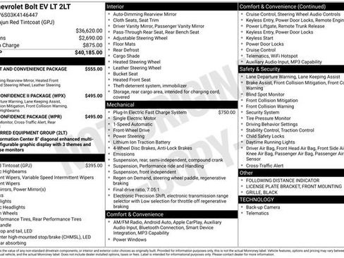 Used 2019 Chevrolet Bolt LT FWD image 10