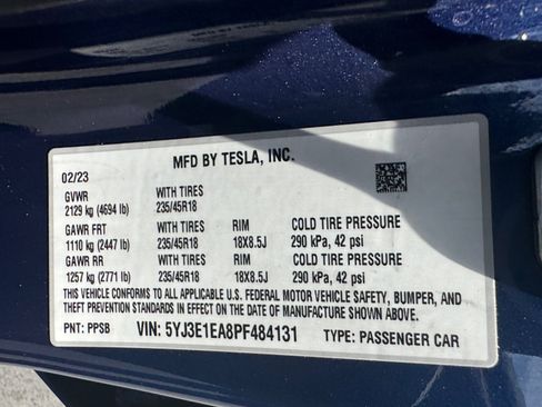 Used 2023 Tesla Model 3 Standard Range RWD image 17