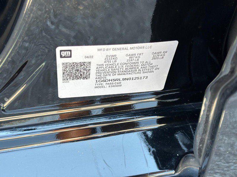 Used 2022 Cadillac CT4 V w/ Navigation Package AWD/4WD image 25