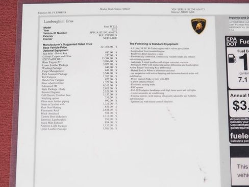 Used 2022 Lamborghini Urus image 42