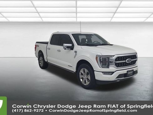 Used 2021 Ford F150 Platinum w/ Equipment Group 701A High image 3