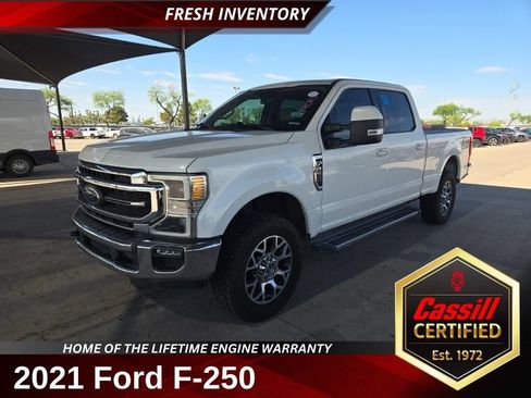Used 2021 Ford F250 Lariat w/ Lariat Ultimate Package AWD/4WD image 1