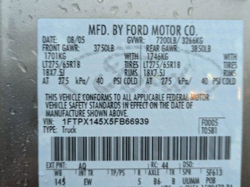 Used 2005 Ford F150 Lariat image 15