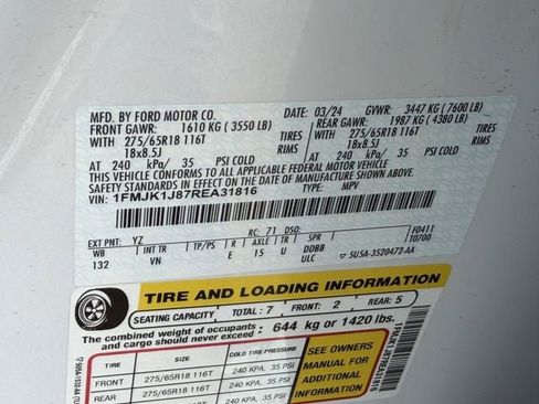 Used 2024 Ford Expedition Max XLT image 35