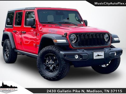 Used 2025 Jeep Wrangler Unlimited Sport S 4xe AWD/4WD image 1