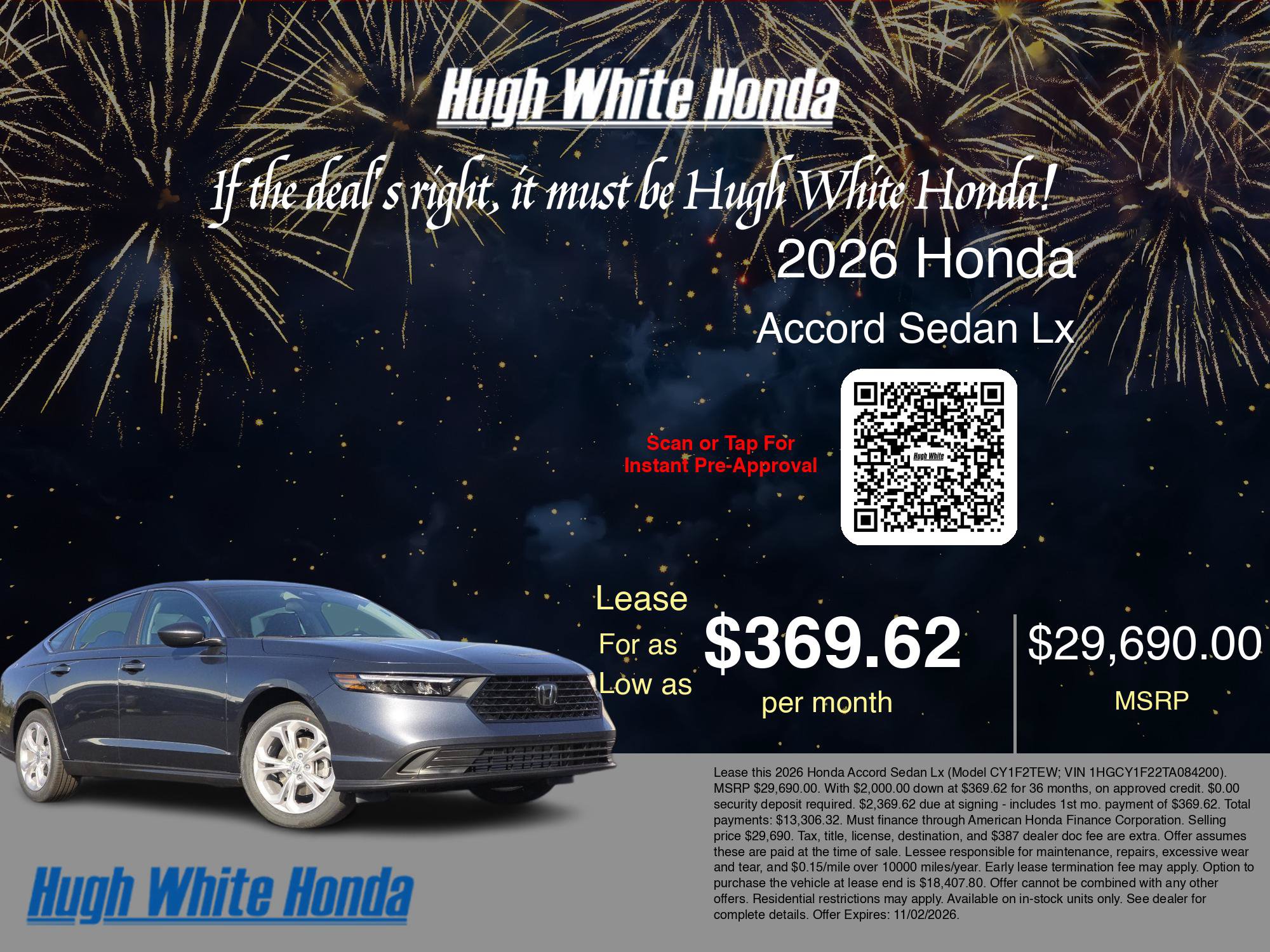 New 2026 Honda Accord LX image 5