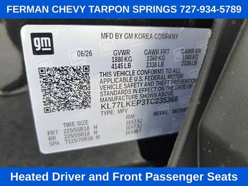 New 2026 Chevrolet Trax ACTIV w/ Driver Confidence Package FWD image 23