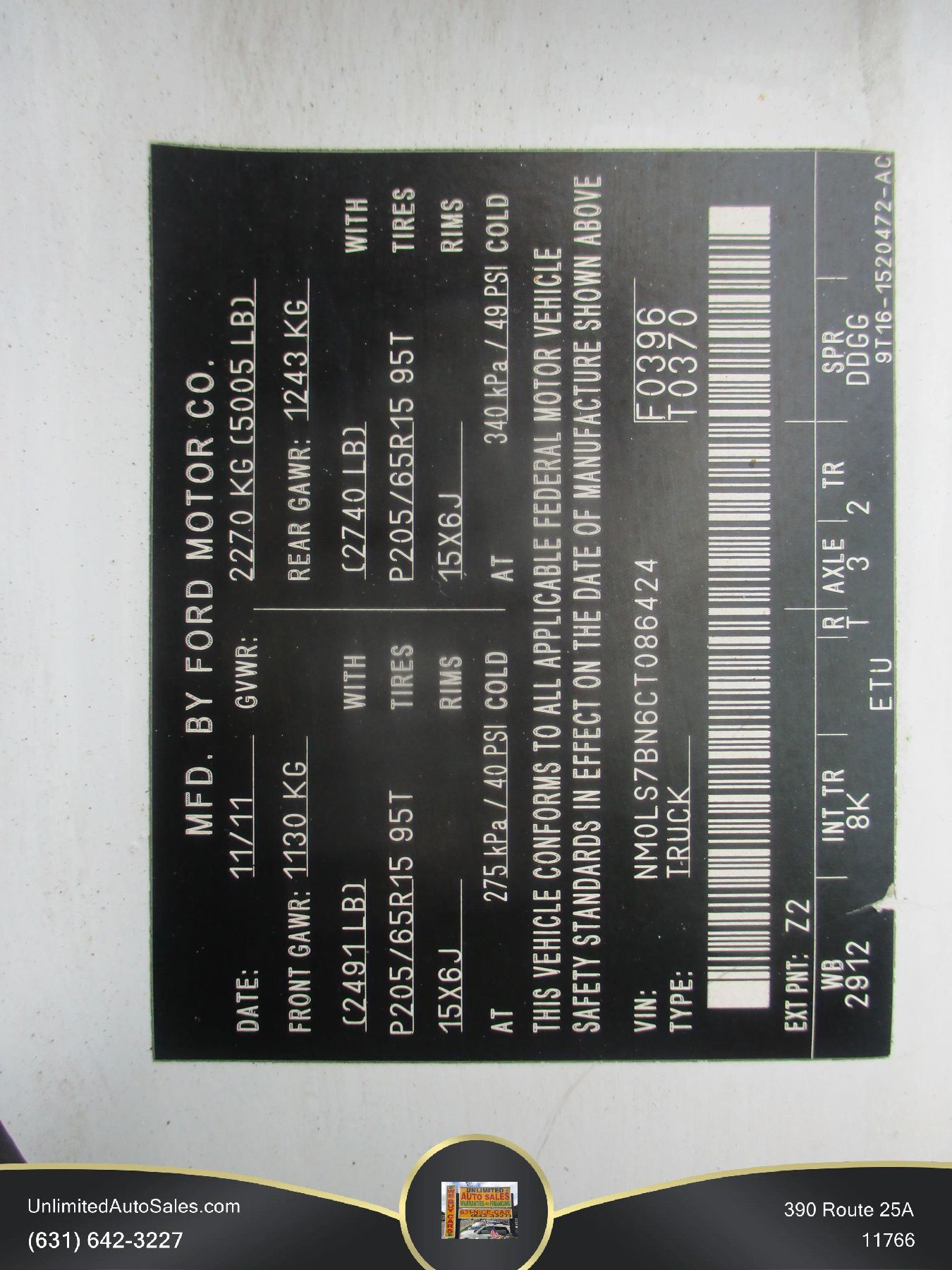 Used 2012 Ford Transit Connect XLT FWD image 11