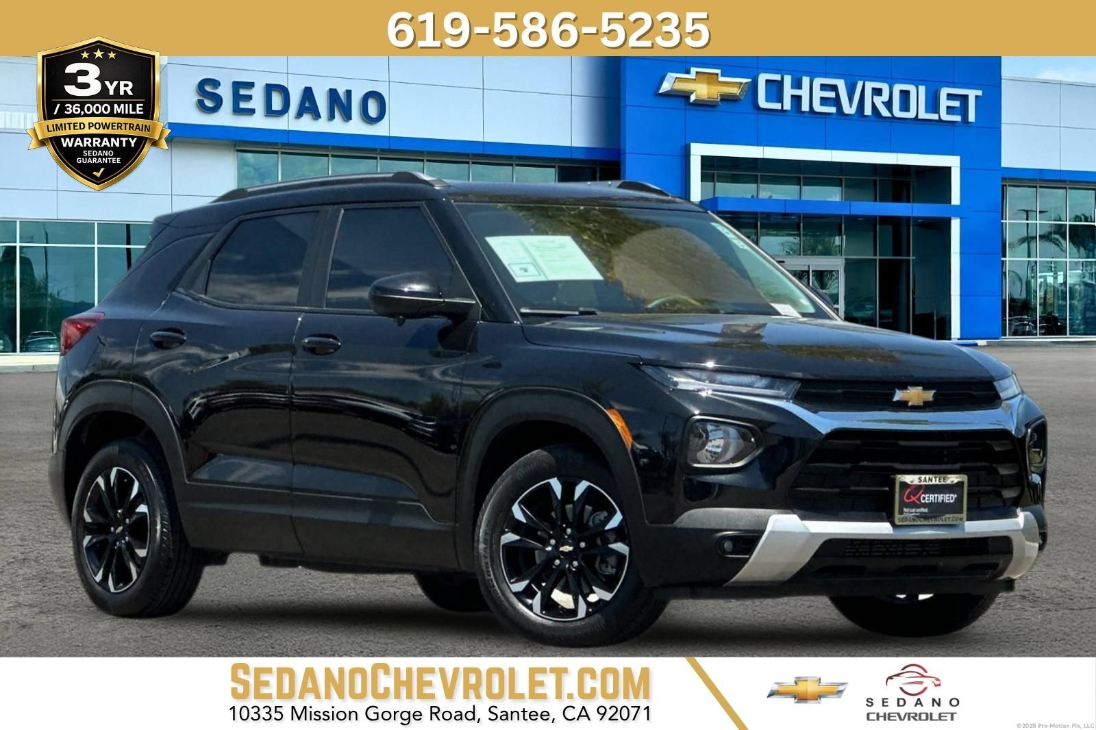 Used 2023 Chevrolet TrailBlazer LT FWD image 1