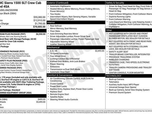 Certified 2022 GMC Sierra 1500 SLT w/ SLT Premium Plus Package AWD/4WD image 5