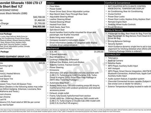 Certified 2022 Chevrolet Silverado 1500 LT RWD image 1