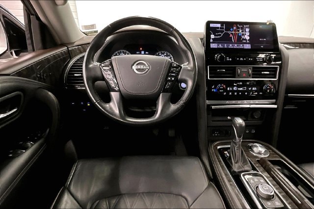 Used 2021 Nissan Armada Platinum w/ Captain's Chairs Package AWD/4WD image 6