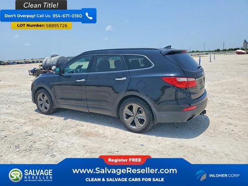 Used 2014 Hyundai Santa Fe Limited AWD/4WD image 3