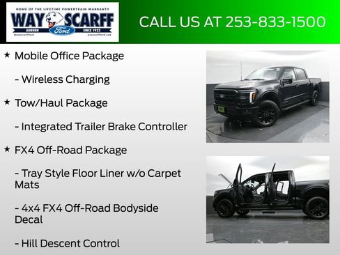 New 2025 Ford F150 Lariat w/ Equipment Group 501A Mid image 12