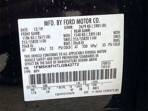 Used 2020 Ford Explorer Limited image 35