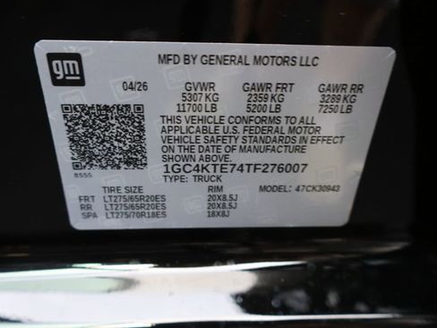 New 2026 Chevrolet Silverado 3500 LT AWD/4WD image 26