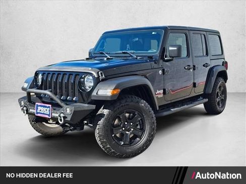 Used 2020 Jeep Wrangler Unlimited Sport S AWD/4WD image 1