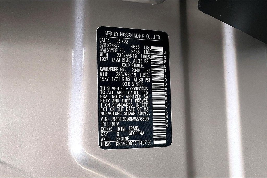 Used 2022 Nissan Rogue Platinum w/ Head-Up Display Package AWD/4WD image 33