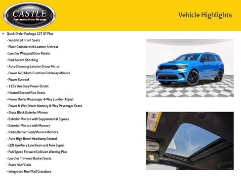 New 2026 Dodge Durango GT AWD/4WD image 3