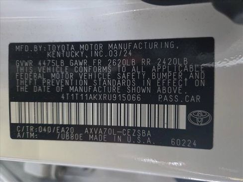 Used 2024 Toyota Camry SE w/ Convenience Package FWD image 23