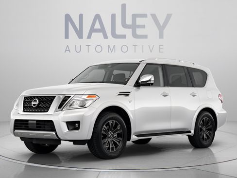 Used 2018 Nissan Armada Platinum w/ Captain Seat Package RWD image 1