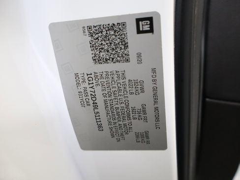 Used 2020 Chevrolet Corvette Stingray Preferred Cpe w/ 2LT Preferred Equipment Group image 73