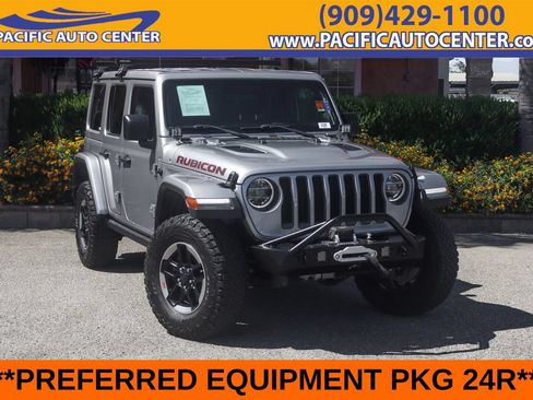 Used 2018 Jeep Wrangler Unlimited Rubicon w/ LED Lighting Group AWD/4WD image 1