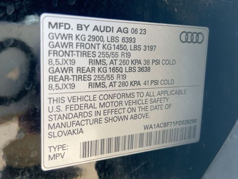Certified 2023 Audi Q7 2.0T Premium Plus w/ Convenience Package AWD/4WD image 20