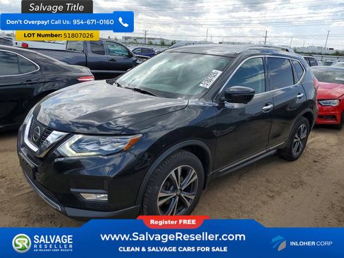 Used 2017 Nissan Rogue SL w/ SL Premium Package AWD/4WD image 1
