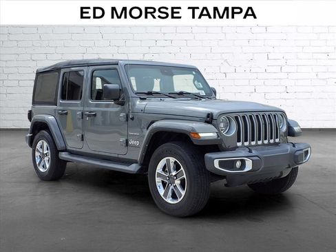 Used 2023 Jeep Wrangler Unlimited Sahara w/ LED Lighting Group AWD/4WD image 5